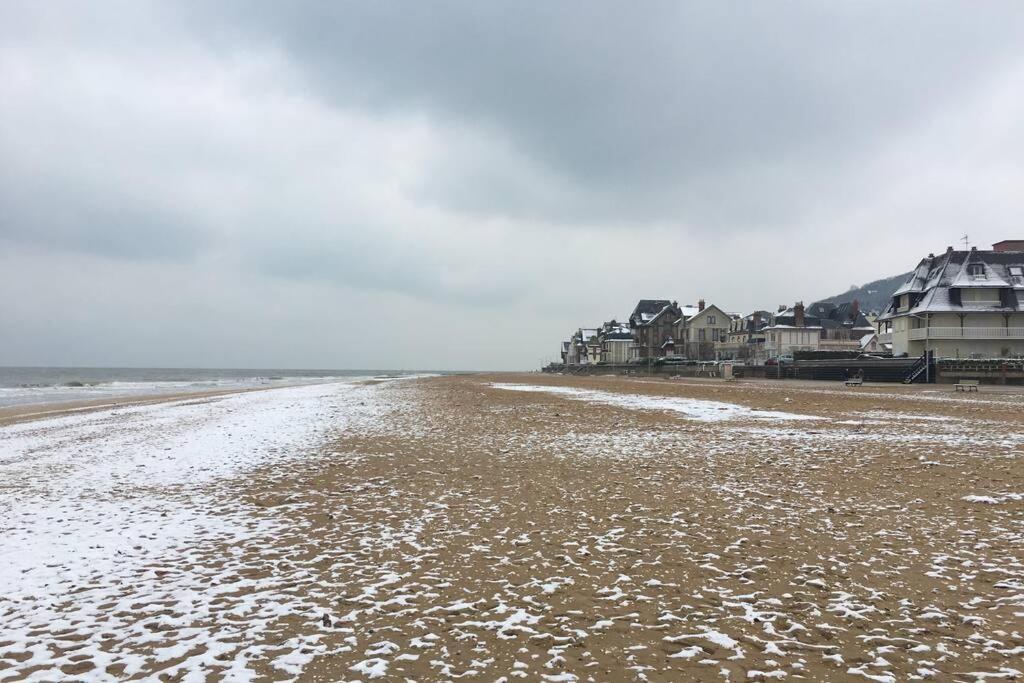 Souplex 50M De La Plage Et Des Commerces Houlgate Luaran gambar