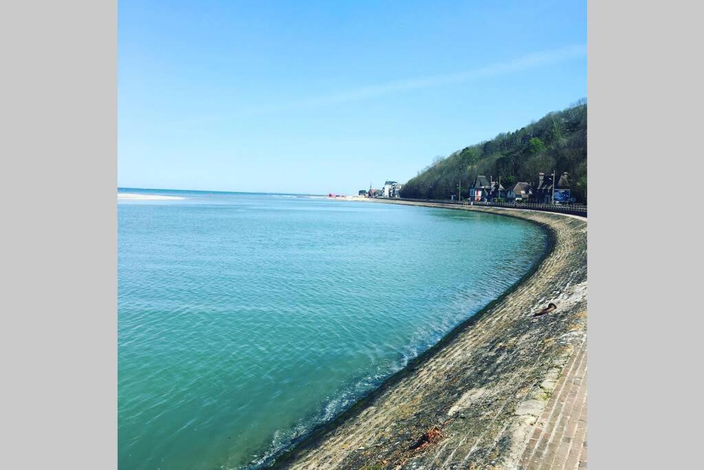 Souplex 50M De La Plage Et Des Commerces Houlgate Luaran gambar